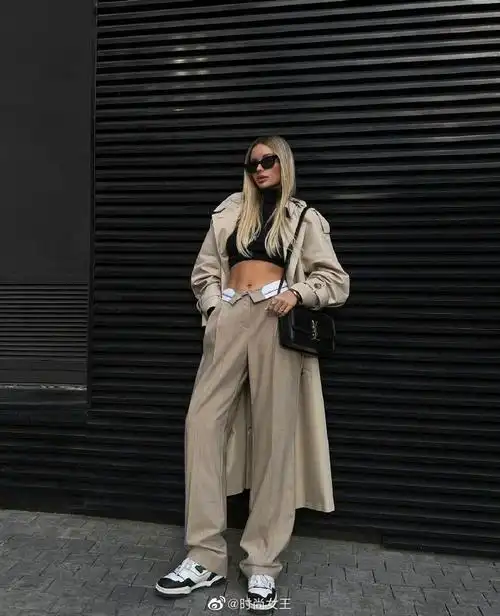 时尚穿搭#ins时尚博主的日常穿搭look book|简约大气的欧美风～08