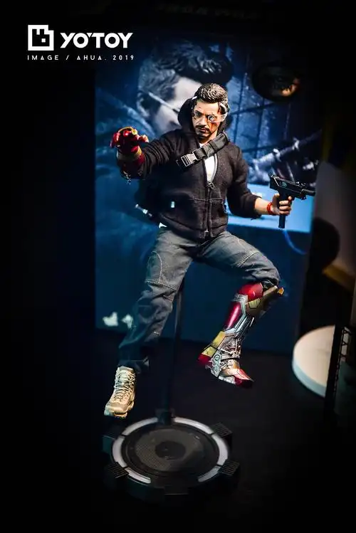 【yo玩具摄影】 hot toys 钢铁侠3潜行版 tony stark