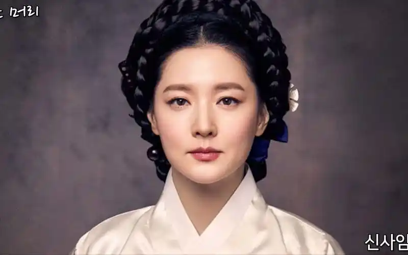 韩国传统发型教程之於由美(髢发)2