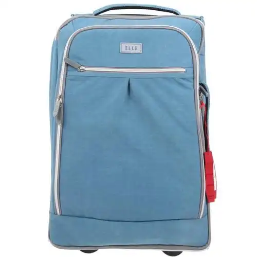 elle(她) jamie系列420d洗水尼龙拉杆箱l9072j00521bu蓝色
