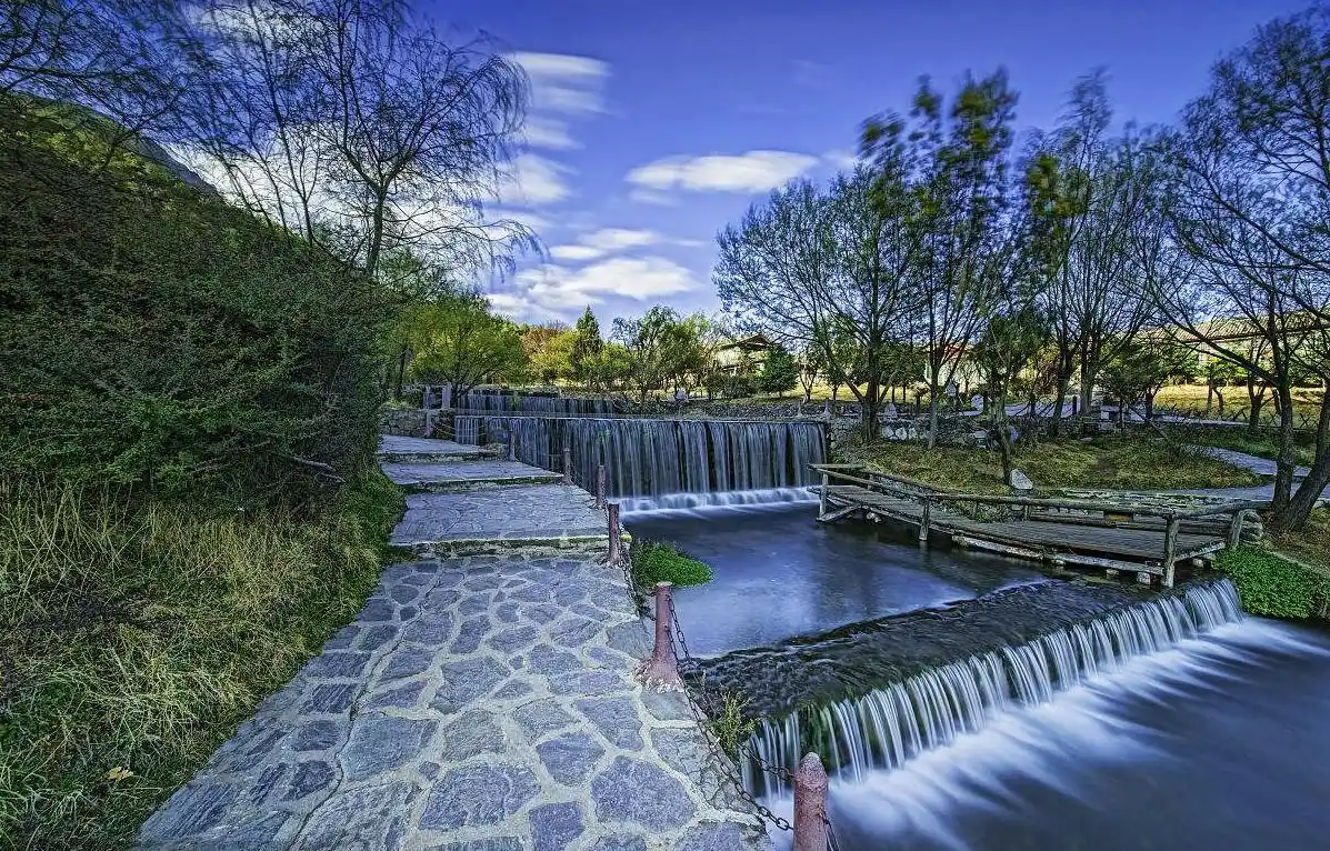 玉水寨风景区真实照片,是纳西文化发源地,实现人与自然完美融合
