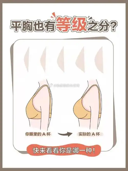其实平胸也有等级之分,快来看看哪个是你?