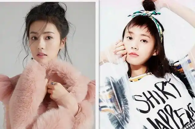 左:白鹿;右:李一桐