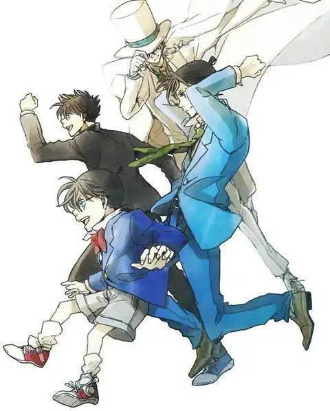 《名侦探柯南》里的黑羽快斗和工藤新一,谁更聪明?_怪盗基德