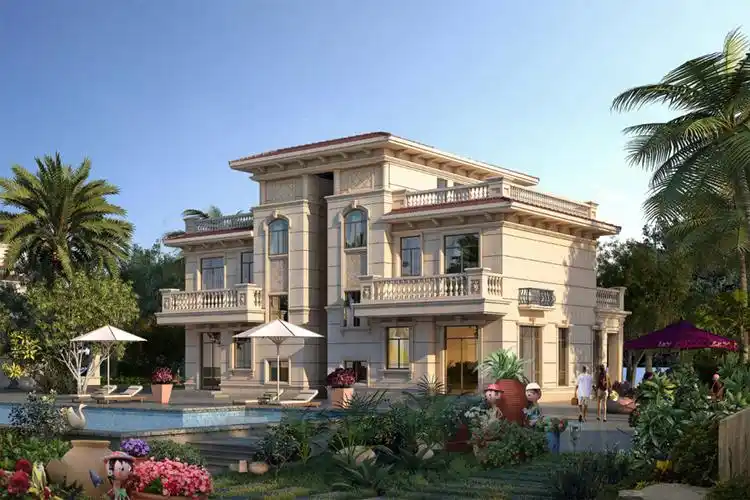 武汉碧桂园天玺湾别墅效果图