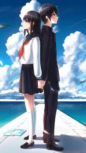 二次元动漫插画情侣各类cp高清壁纸