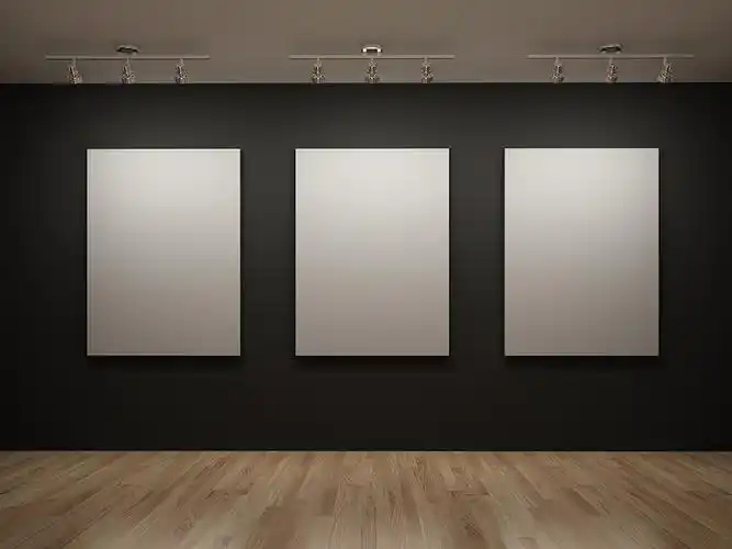 空白展板效果图高清图片