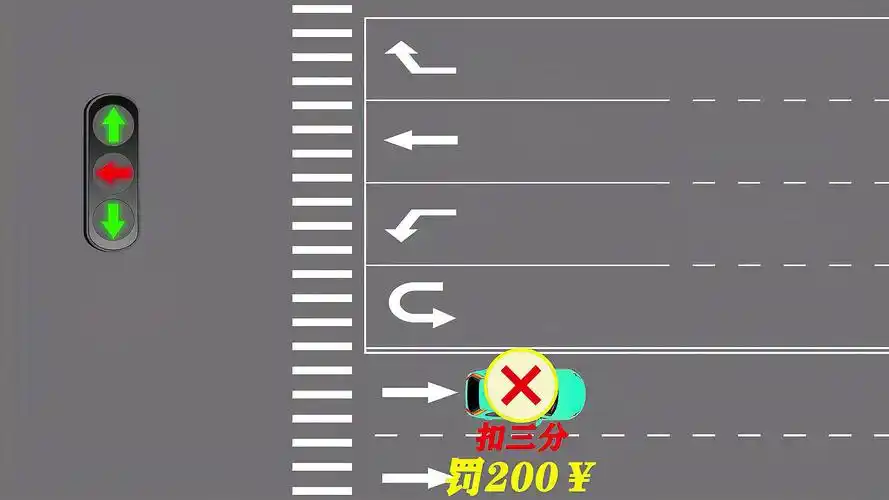 掉头时要注意道路箭头,新手特别容易犯的致命错误!要观察好路况