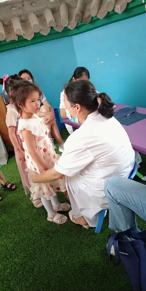 我体检,我健康,我快乐――工业园中心幼儿园幼儿体检报道