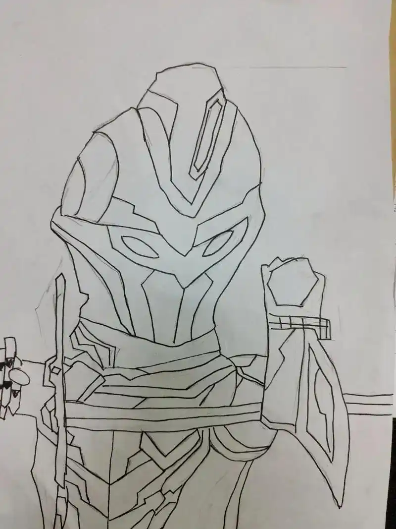 奥特曼儿童画 哥哥每天画一副奥特曼画,做作业都没这么认真,还督促我