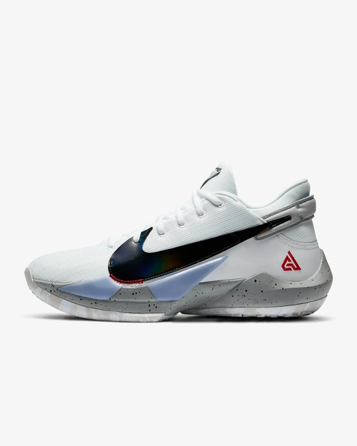 耐克球鞋篮球实战水泥nike白水泥2代字母freak篮球鞋