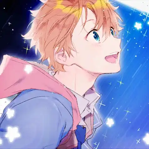 二次元男生治愈微笑的头像
