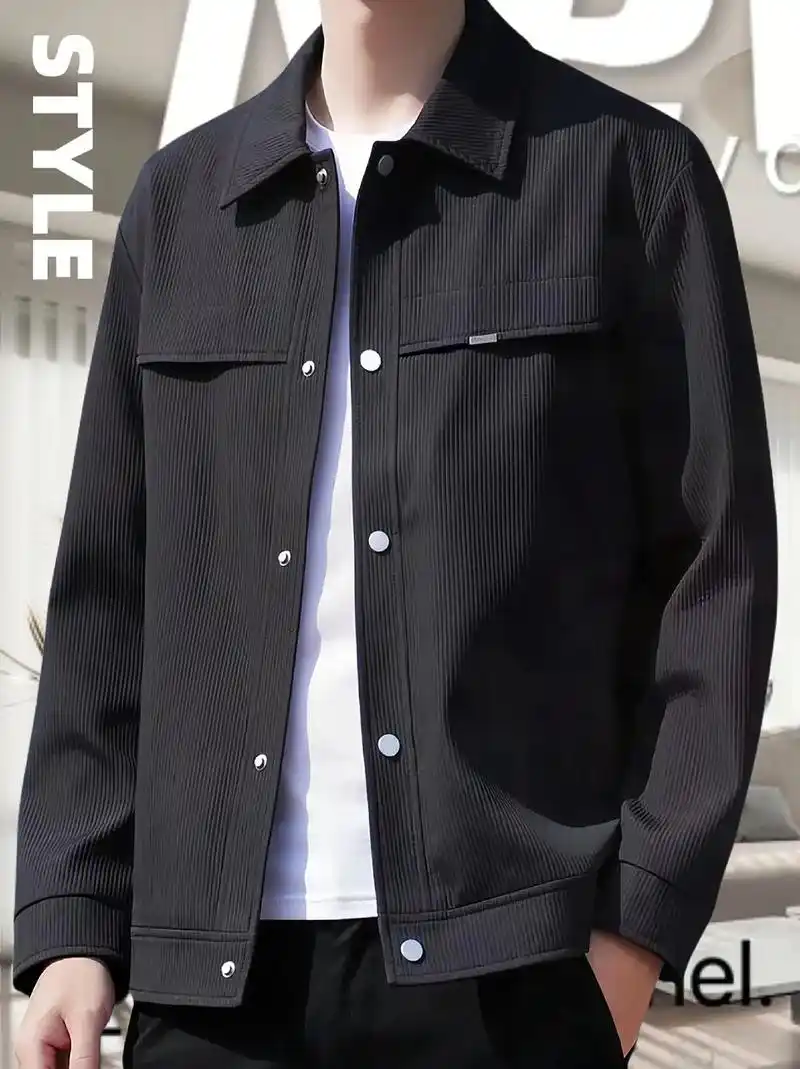 男神们～jeep吉普男士翻领夹克春秋款男款潮流高档男装外套春季新款