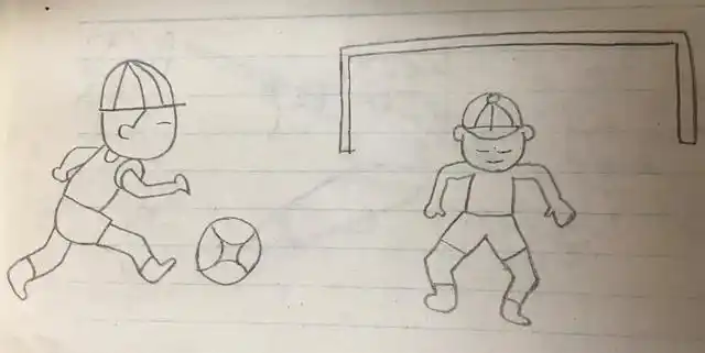 关于运动的儿童简笔画,小学生体育运动简笔画图片