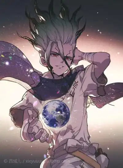 收集   点赞  评论  石纪元 千空女装 lof:疯