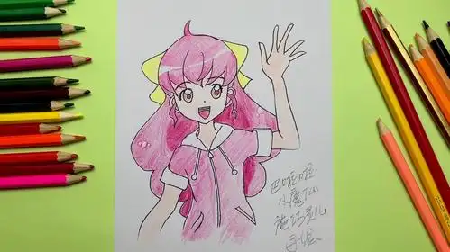 卡通小魔仙的简笔画怎么画