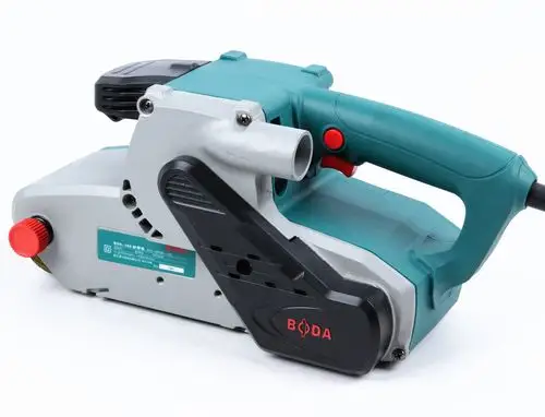 博大bs6-100带机木工手提式打磨机小型台式砂带机