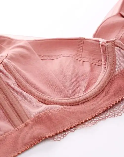 依蕾斯yileisi内衣移动端专场豆沙色花期绮梦薄棉杯提拉收副乳调整型