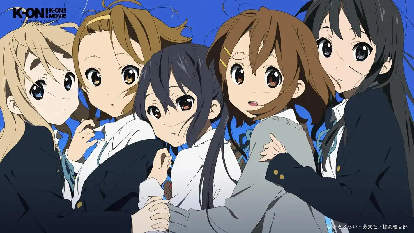 合照第四期#轻音少女 #动漫 - 抖音