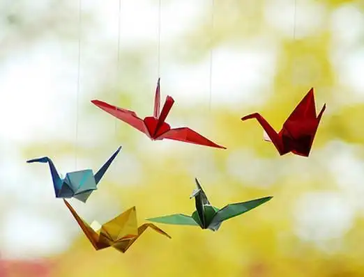 放飞梦想的千纸鹤唯美高清图片集