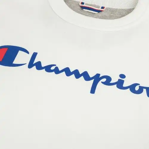 【包税】champion/冠军 美版情侣款草写logo长袖圆领卫衣 gf88h-y0