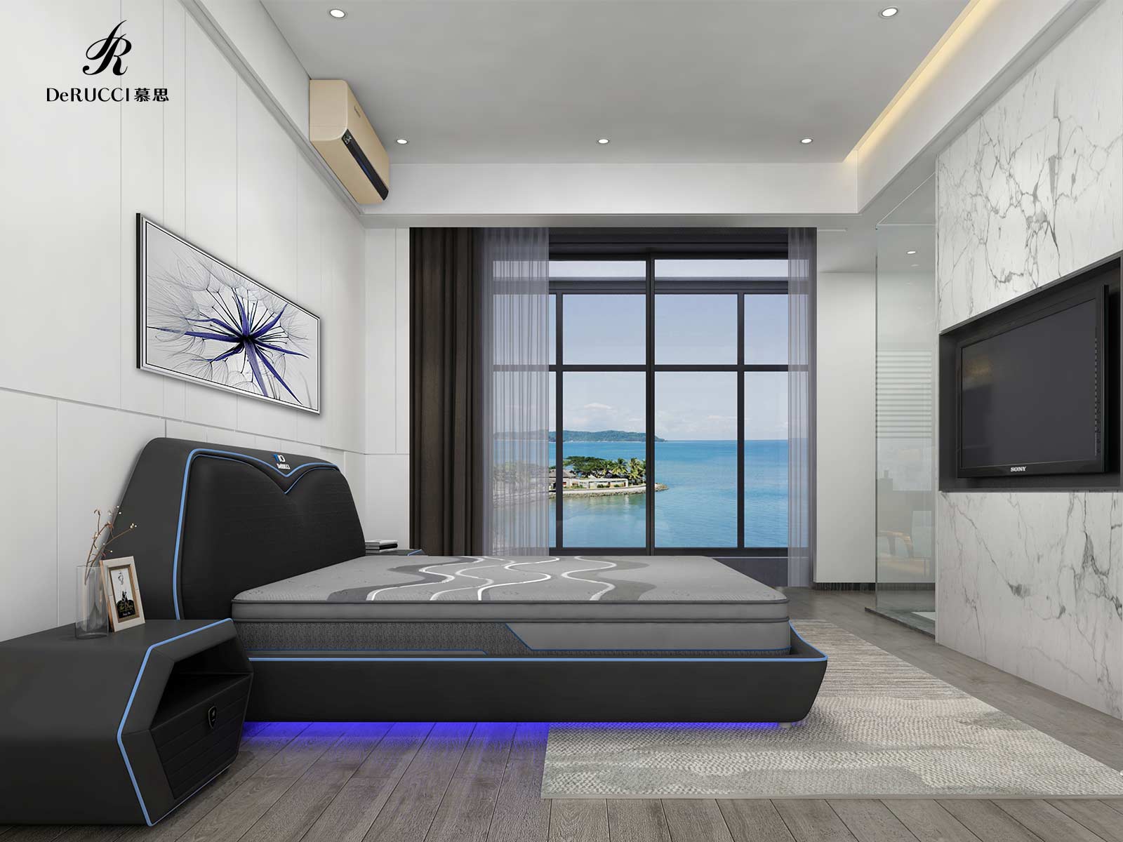 慕思T10智能床垫，智能调节软硬度