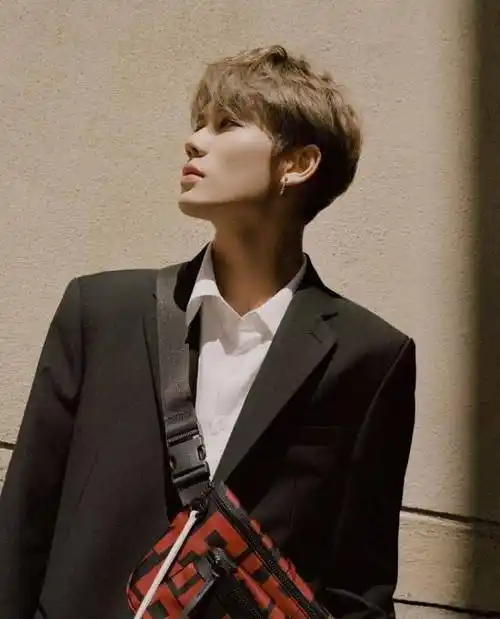 林彦俊这次造型真让人上头,刺绣风衣配高跟鞋有点浮夸,可是真帅-第8张