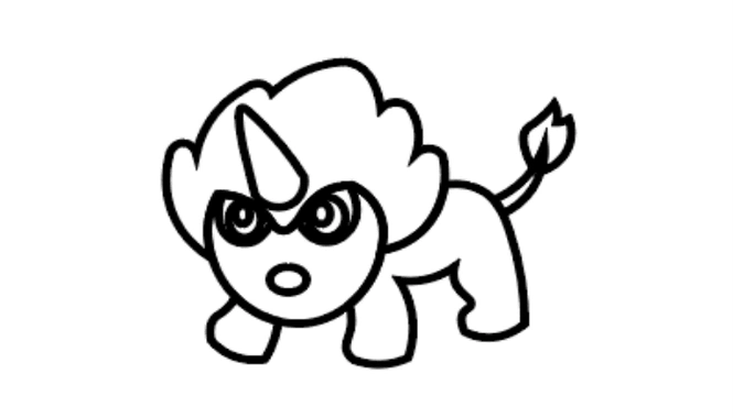 年兽简笔画年兽简笔画怎么画