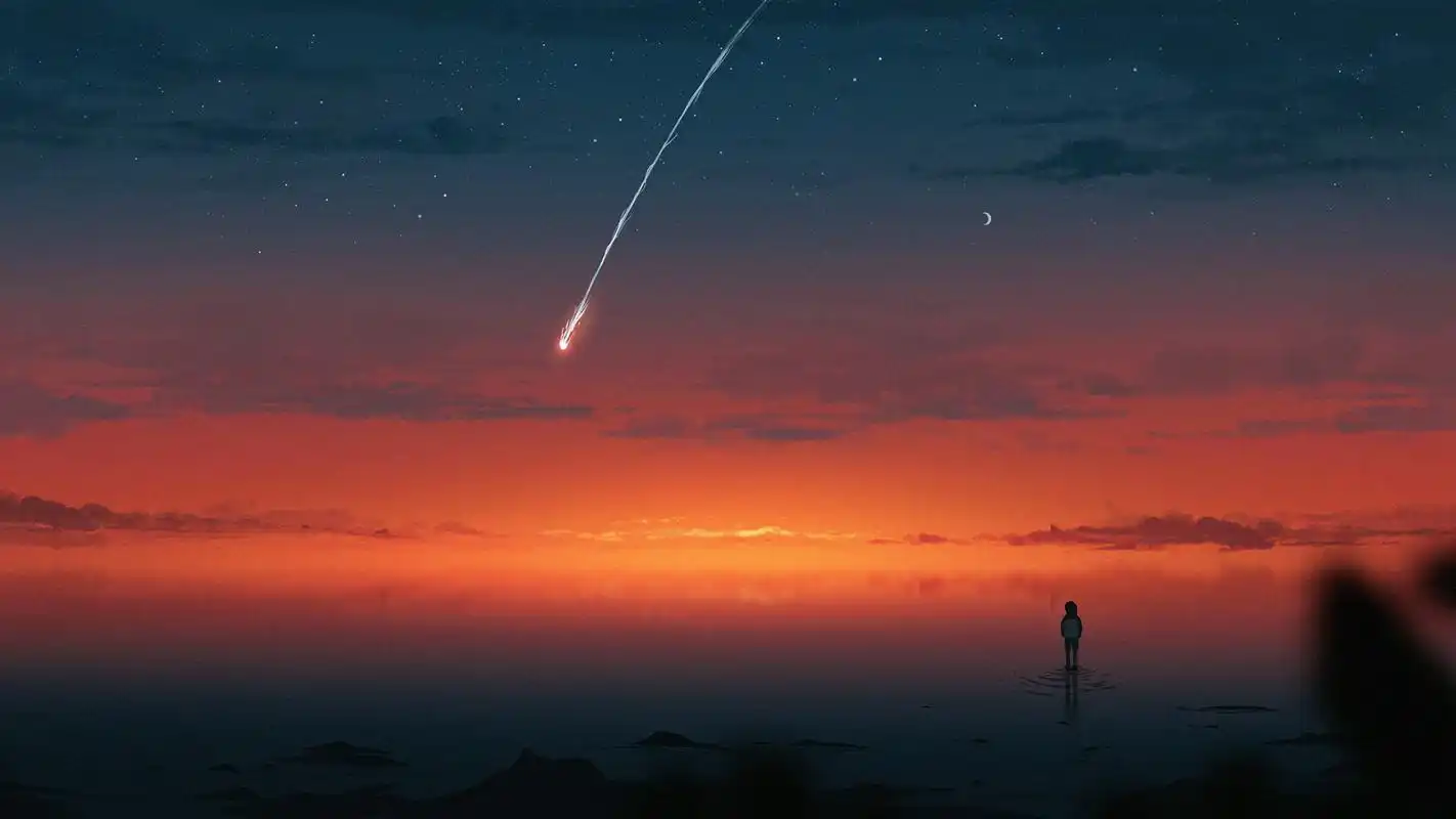 动漫风景美图:那是我向往的地方