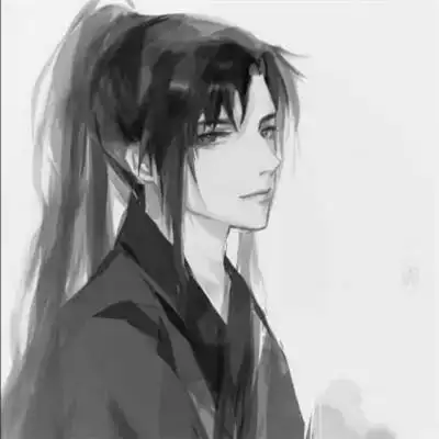 古风头像黑白男