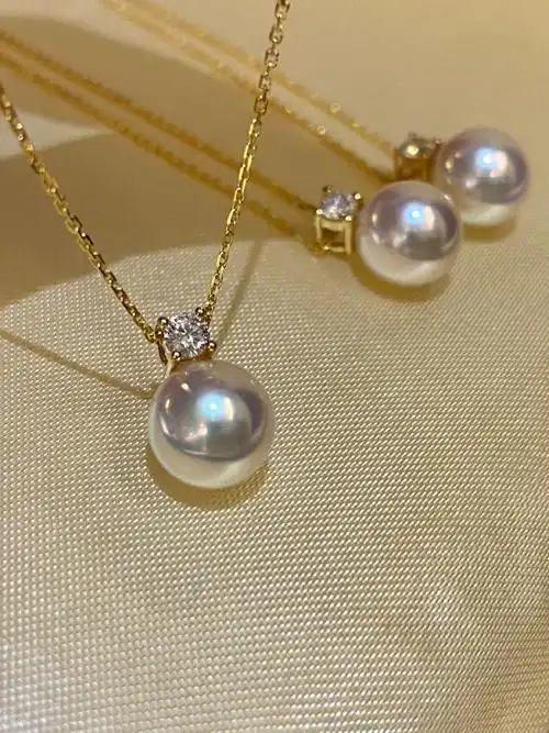 七夕礼物推荐日本akoya珍珠项链