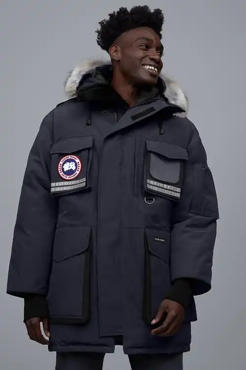 canada goose/加拿大鹅 【20秋冬新款】男士snow mantra 深蓝色派克
