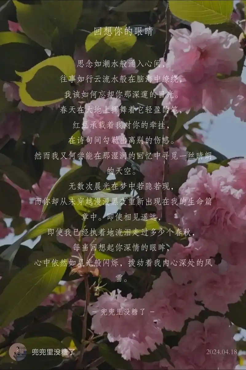 现代诗 #为你写诗 #原创 #随笔 #纸上独白