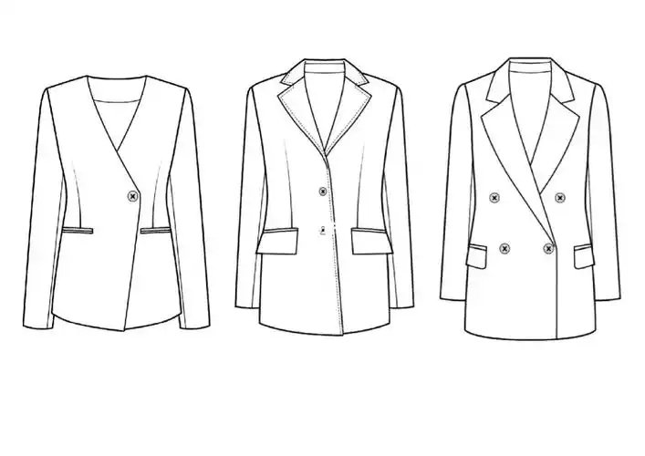 西装服装款式图17