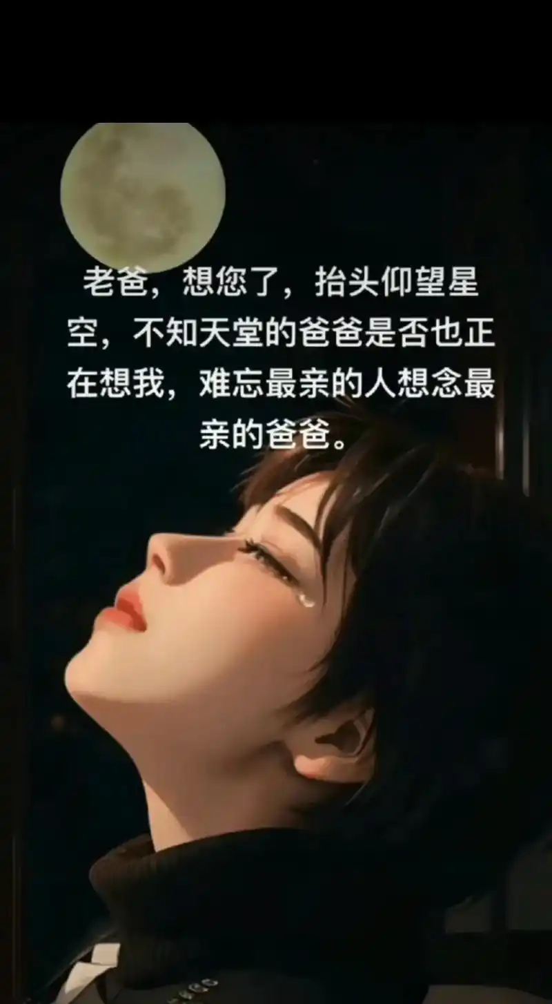 中元节到了,为逝去的爸爸点一盏灯,愿天堂的爸爸一切安好0517