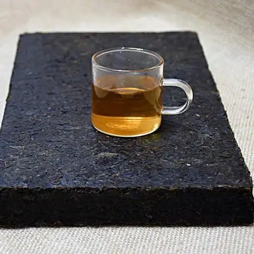 华莱健正品两公斤黑砖茶湖南华莱安化黑茶正宗一级陈年黑茶2kg