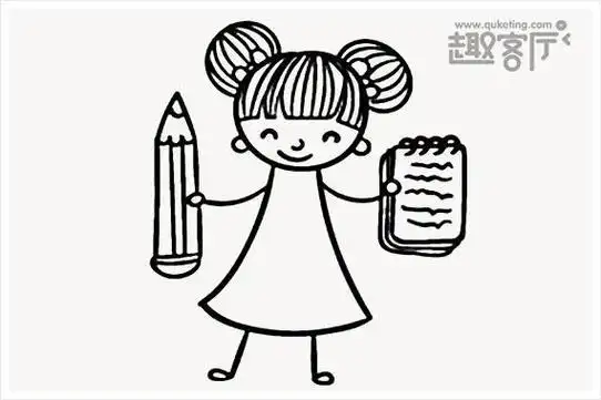 画一个小学生简笔画