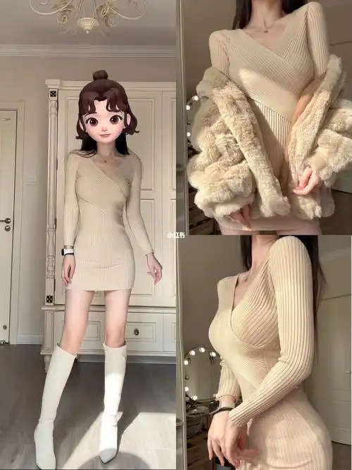 秋冬有好多漂亮小衣服包臀裙太显身材啦