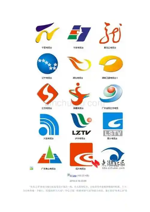 全国各电视台台标大全及设计简介