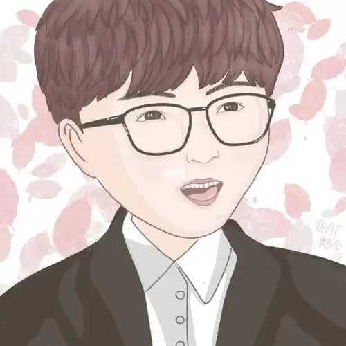 手指绘画74咧嘴笑毛不易