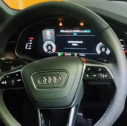 新款奥迪a6l实拍,外观内饰有所调整,预计7月份上市