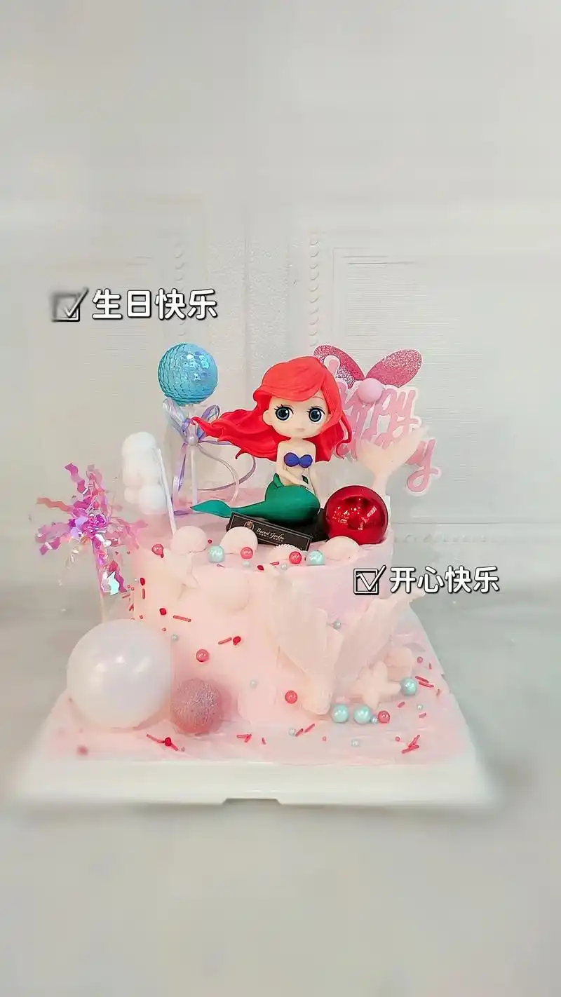 女孩生日蛋糕蛋糕图片