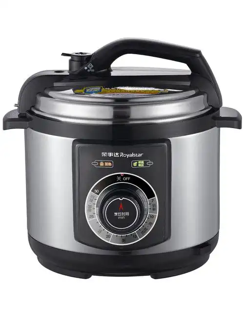黑/银灰色机械式电压力锅4l