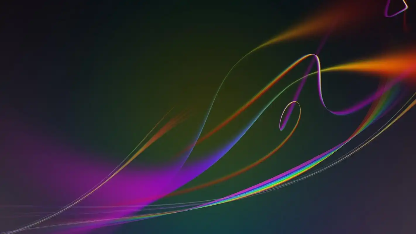 创意炫彩线条素材图片桌面壁纸