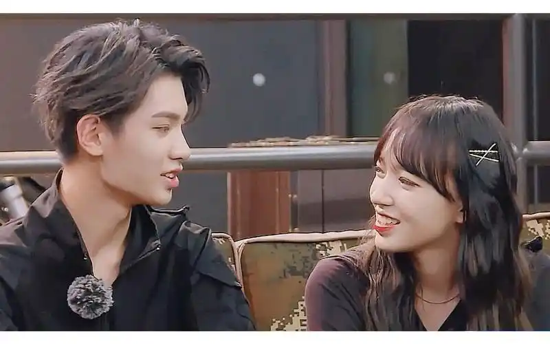 皇城姐弟程潇justin黄明昊78遇见你的时候所有星星都落到我头上78