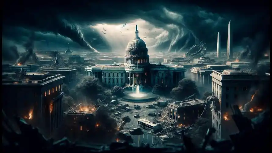 各国世界末日的景象,从美国开始