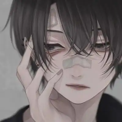 二次元动漫男头/高冷颓废_微信头像_我要个性网