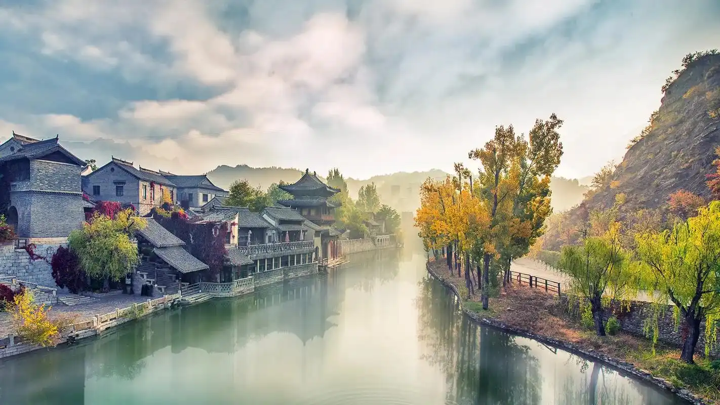 古北水镇 #原创作品 #一起来拍秋天 #景点打卡 - 抖音