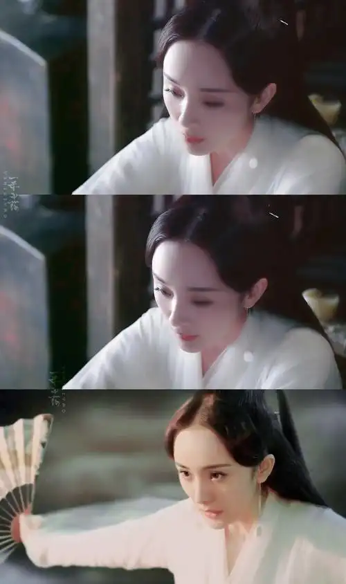 杨幂《三生三世十里桃花》【白浅】九尾白狐青丘帝姬,战神墨渊之徒,位