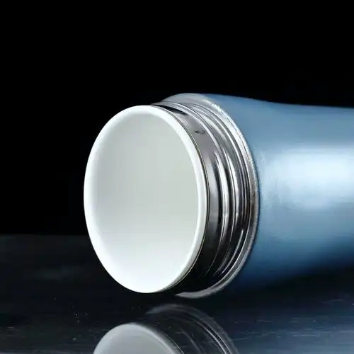 炫彩渐变弹跳陶瓷内胆双层不锈钢外壳保温杯车载男女朋友情侣礼物